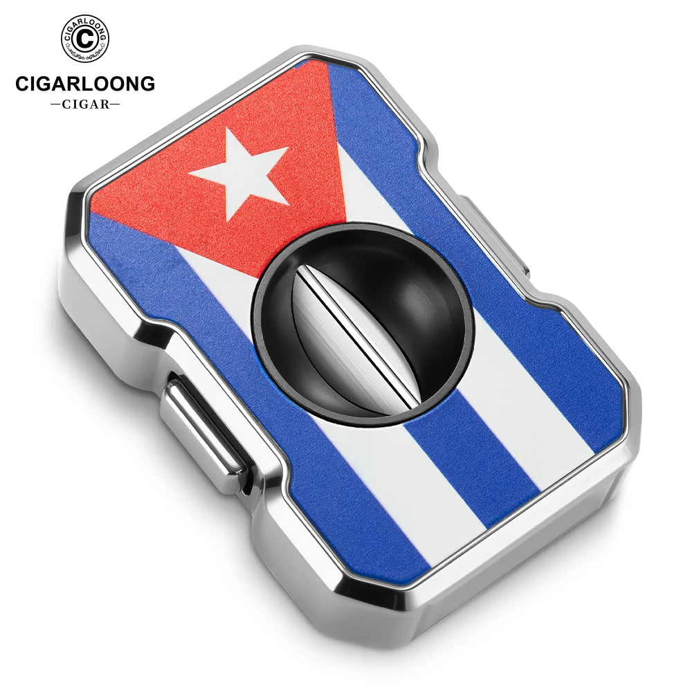 Cortador de puros portátil de viaje, mini, en forma de V, cuchilla afilada, acero inoxidable, diseño exquisito, herramienta para fumar, accesorios CE-25BY