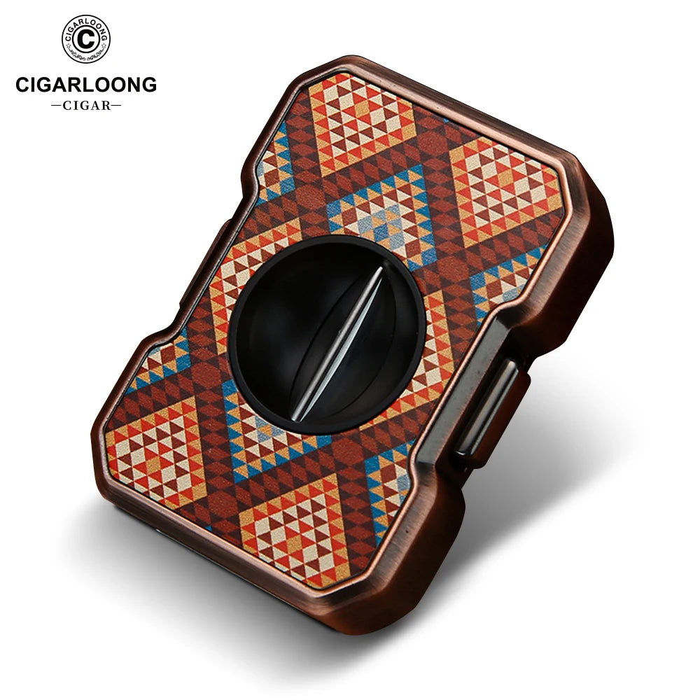 Cortador de puros portátil de viaje, mini, en forma de V, cuchilla afilada, acero inoxidable, diseño exquisito, herramienta para fumar, accesorios CE-25BY