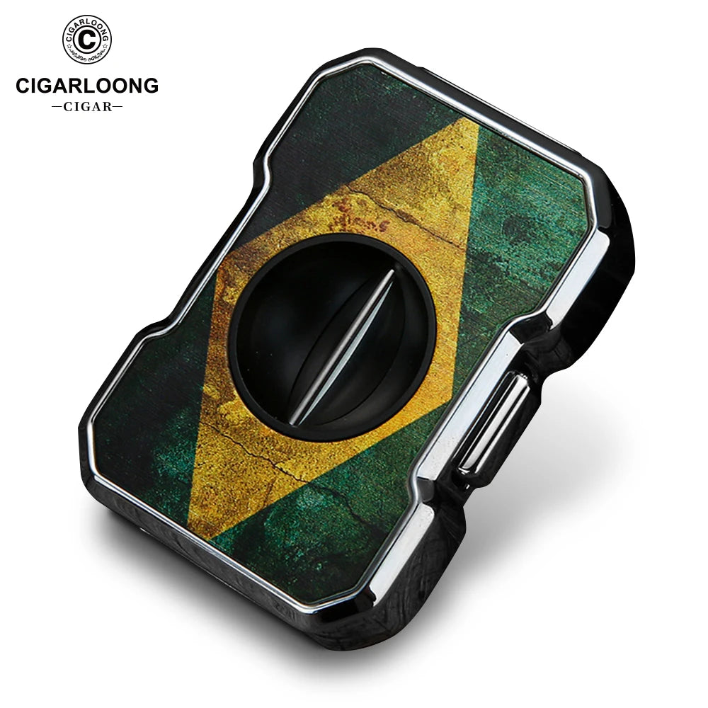 Cortador de puros portátil de viaje, mini, en forma de V, cuchilla afilada, acero inoxidable, diseño exquisito, herramienta para fumar, accesorios CE-25BY