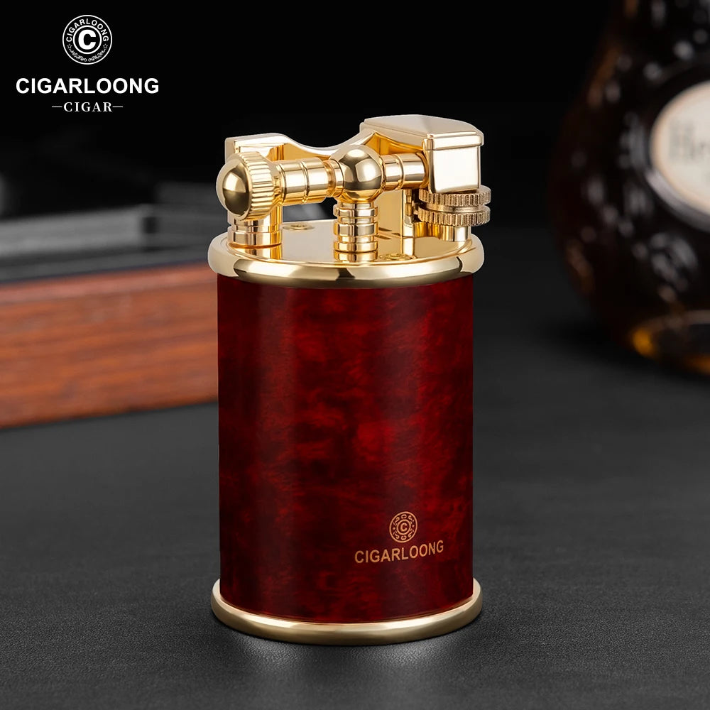 Premium Table Torch Lighter with Adjustable Windproof Blue Flame