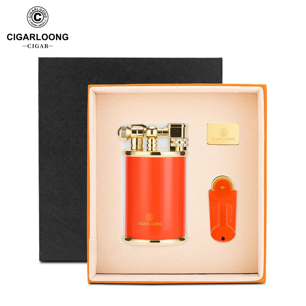 Premium Table Torch Lighter with Adjustable Windproof Blue Flame