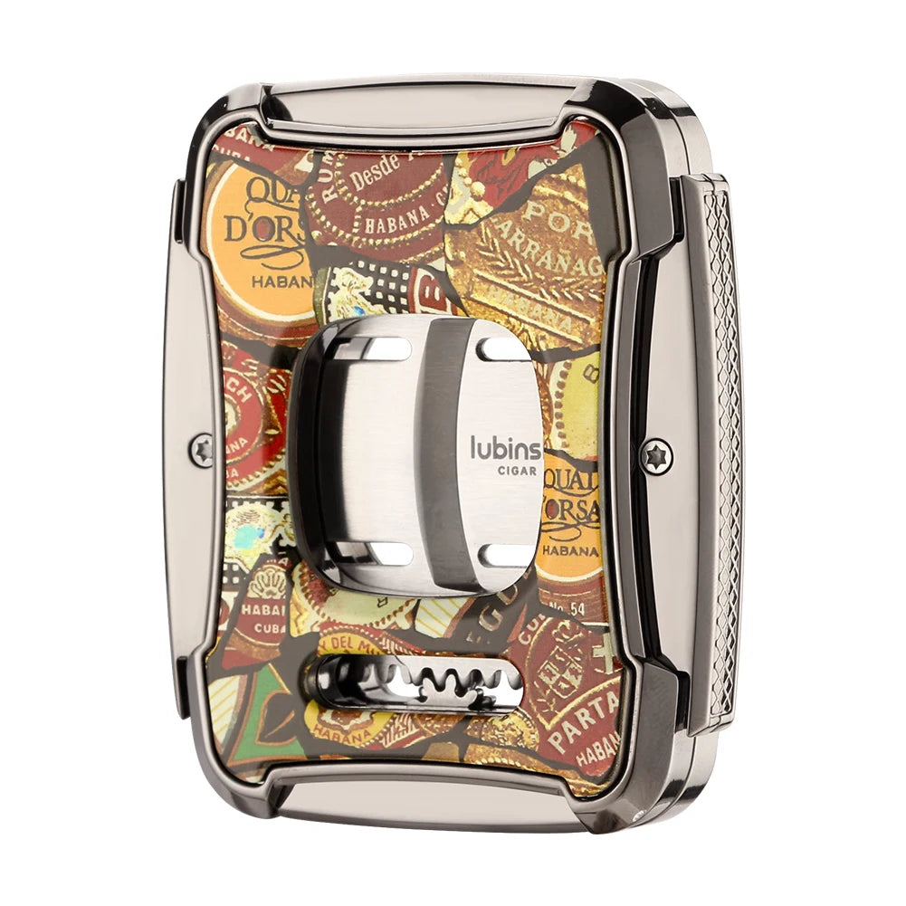 Double Blade Guillotine Cigar Cutter - Vintage Luxury Design | Stainless Steel Cigar Cutter