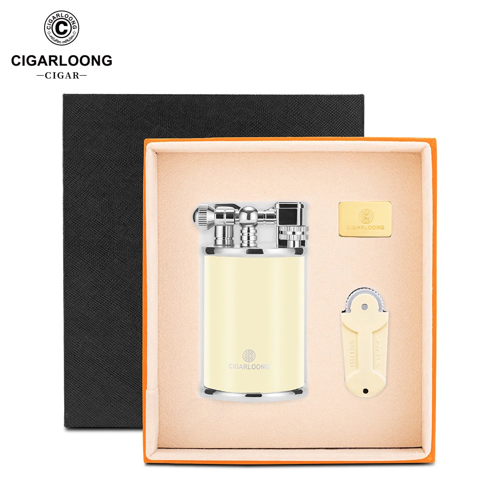 Premium Table Torch Lighter with Adjustable Windproof Blue Flame