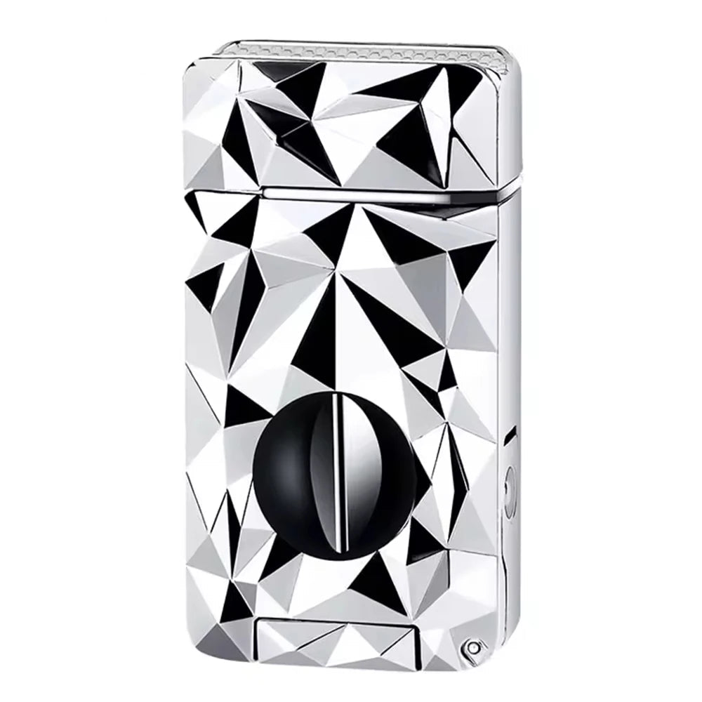 Ultimate 4-in-1 Multifunction Cigar Lighter with Cutter & Holder