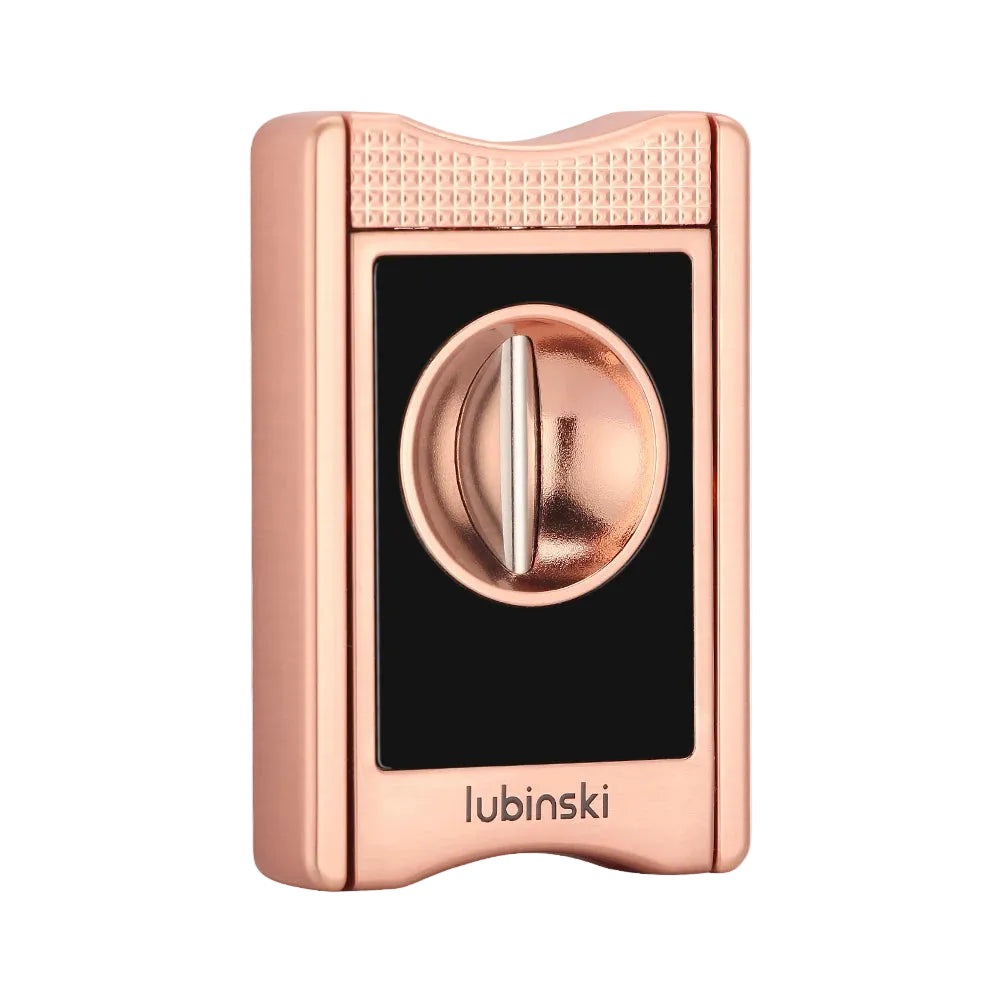 Rose gold cigar v cutter